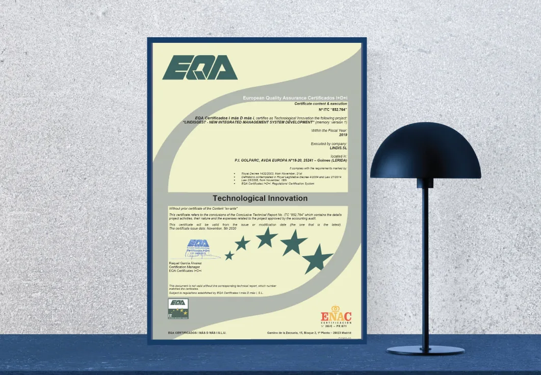 Nous avons obtenu le certificat d’innovation technologique