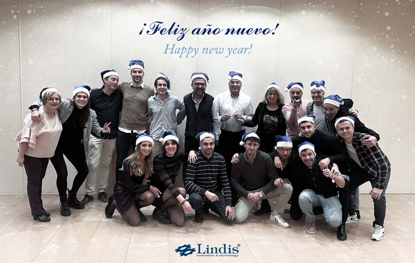 El equipo Lindis os desea un feliz 2023