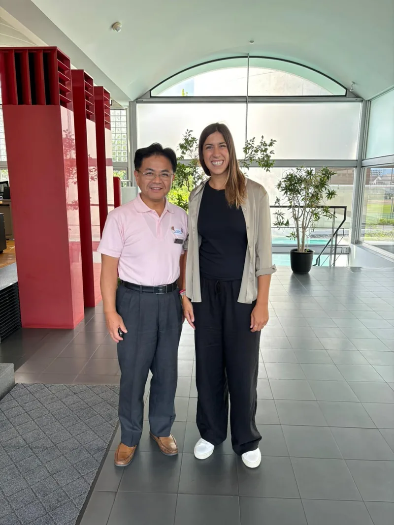 Encuentro del equipo Lindis con NBK en Japón