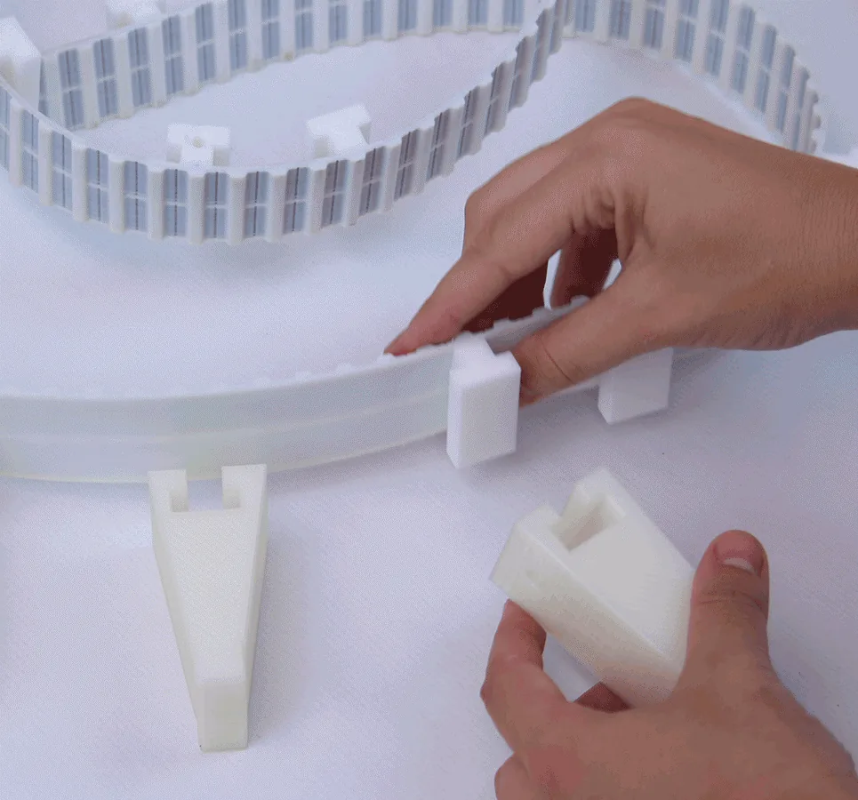 Taquets interchangeables