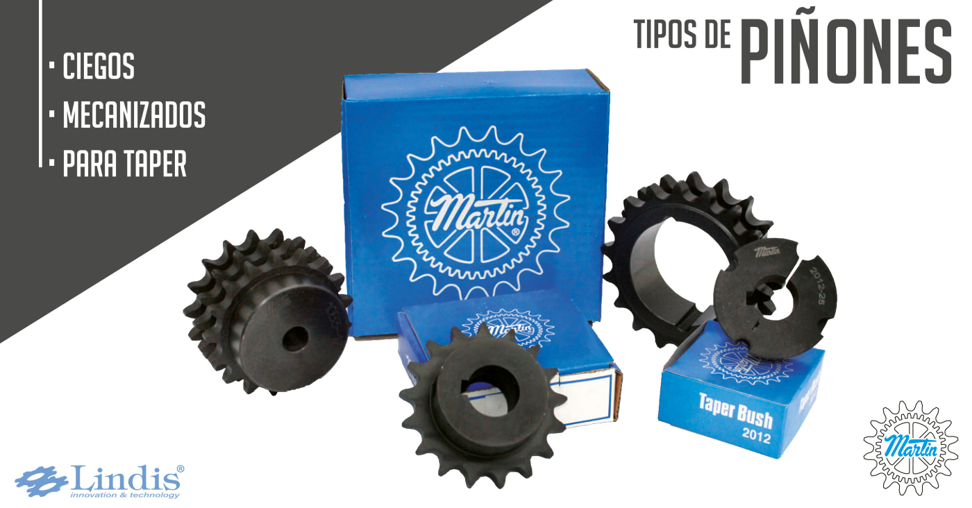 Piñones para cadenas de transmisión